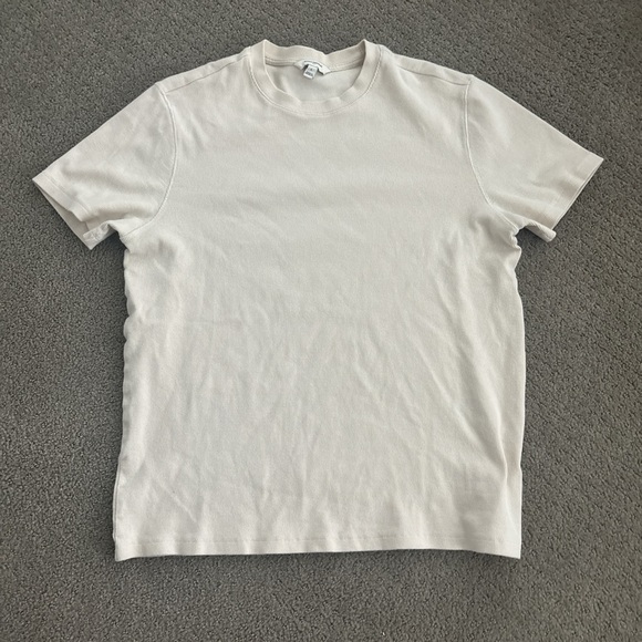 Banana Republic Cream Short Sleeve Tee - Picture 1 of 1